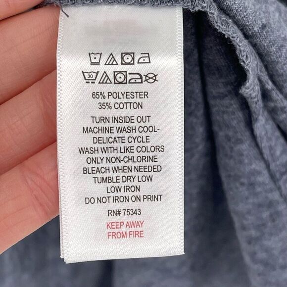 Cynthia Rowley Sleepwear "Let's Sleep Under The Stars" Gown Blue Women Large NWT - Picture 5 of 6